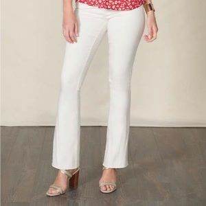 Good Hart Matilda Jane White Flare Jean 12 NEW